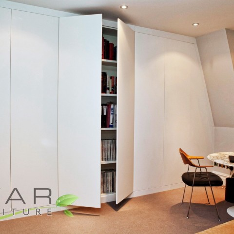 Bespoke Fitted Wardrobes London, Doors opened