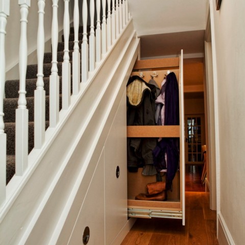 Under Stairs Shelving solutions