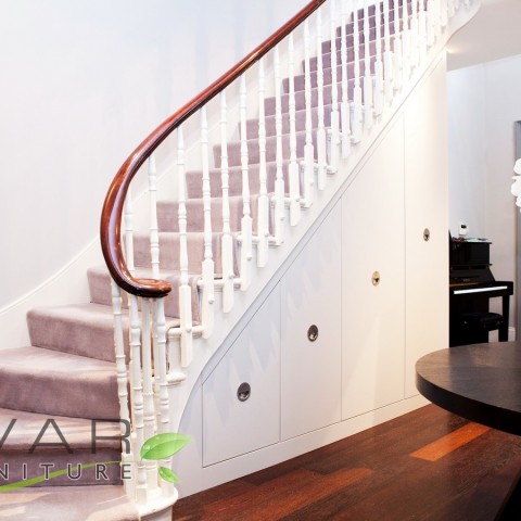 Under stairs cupboard storage, Modern Style