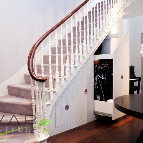 Under stairs cupboard, Modern design