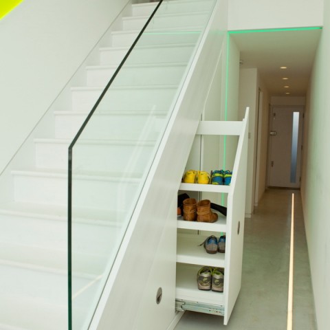 Space Under Stairs, smart storage Ideas