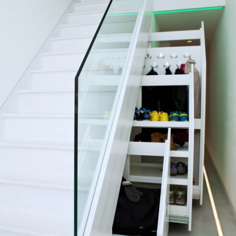 Under Stairs Cupboard Storage, maximize the use of space