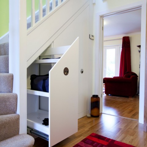 Under Stairs Storage, Made To Measure cabinets
