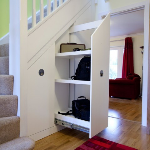 Stair Drawer, Big Drawer Under The Stairs