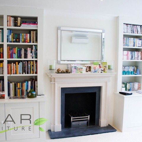 Fitted Shelves, Fitted Cupboards London, Room View