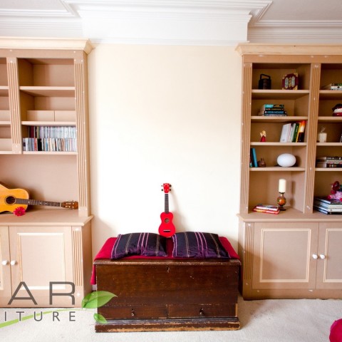 Alcove cupboards, unpainted Version, London