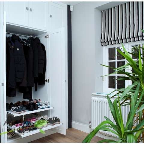 06 the bespoke wardrobe, shoe storage