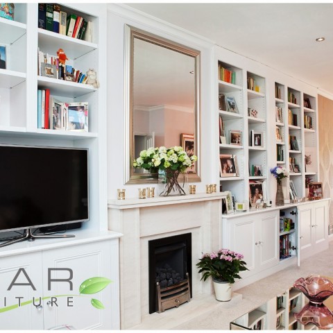 traditional alcove cupboards