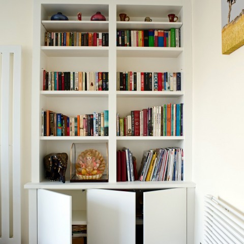 bookshelves