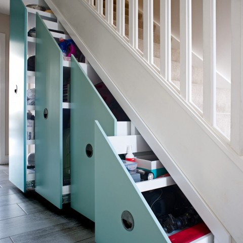 Contemporary design understairs units