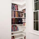 Alcove shelves