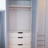 Internal wardrobe drawers