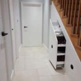 Matt white finish